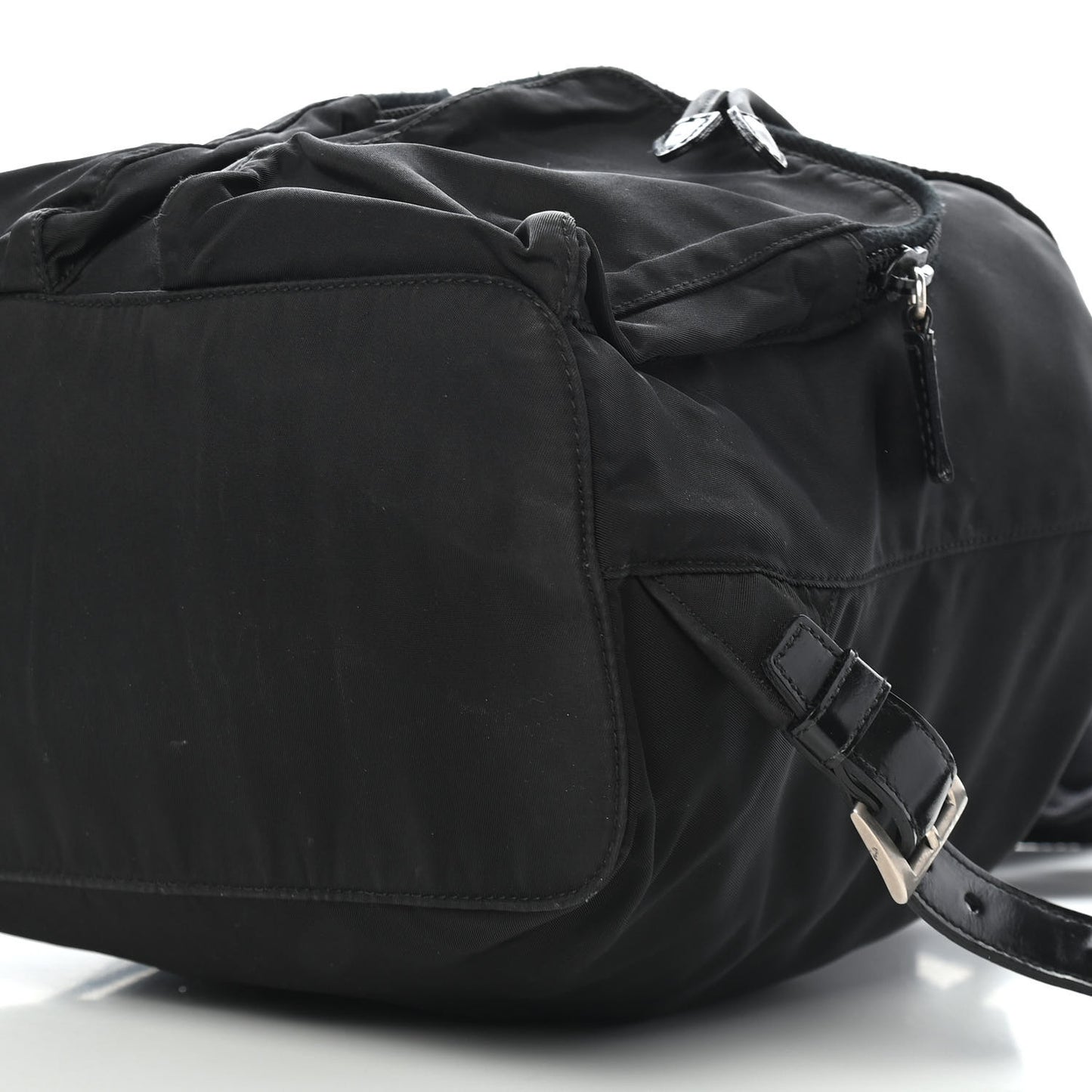 Nylon Vela Medium Backpack Black