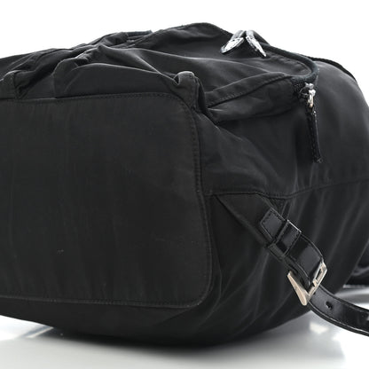 Prada Nylon Vela Medium Backpack Black 6 of 10