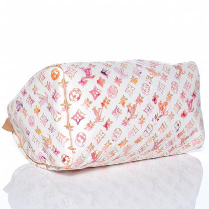 Louis Vuitton Watercolor Aquarelle Speedy 35 White 4 of 7