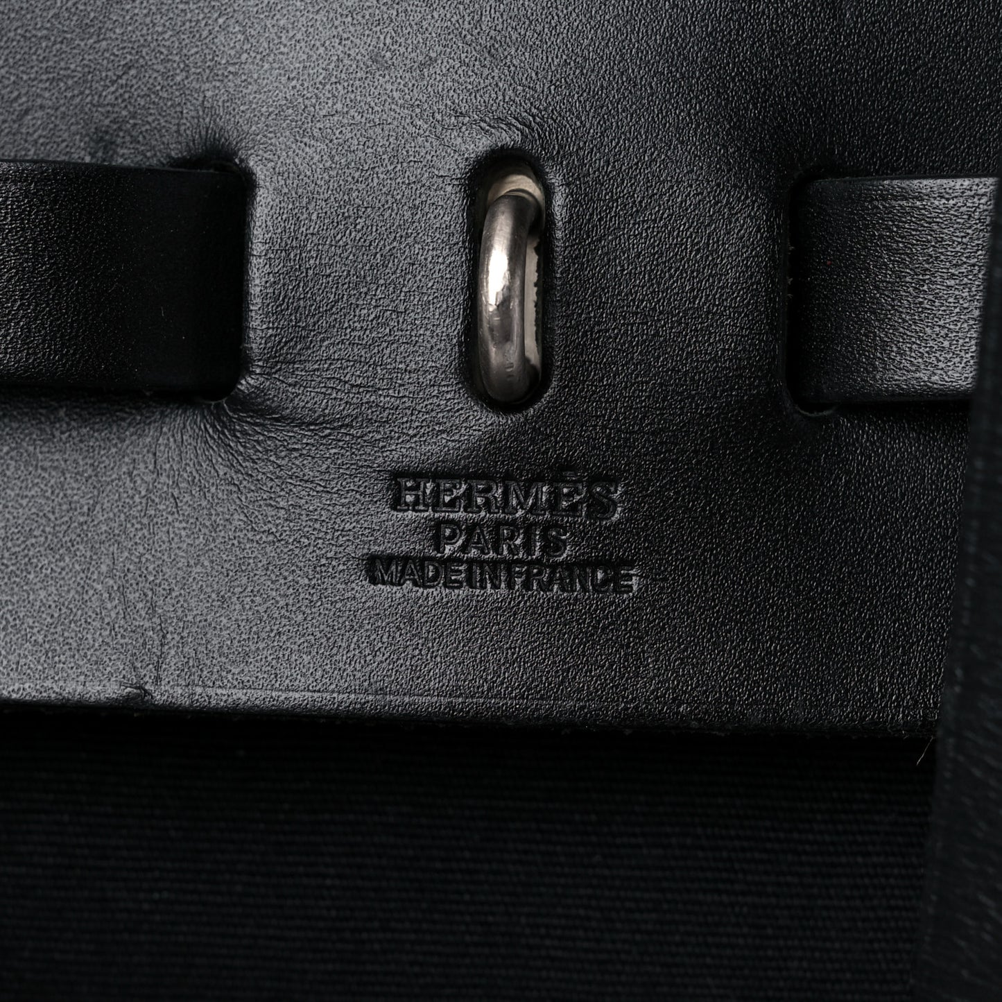Toile Vache Calfskin Herbag 39 MM Black