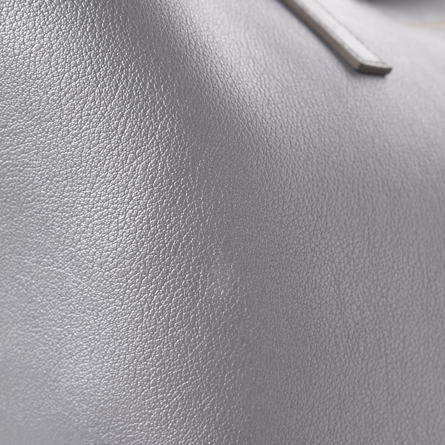 Metallic Calfskin Large Shopping Tote