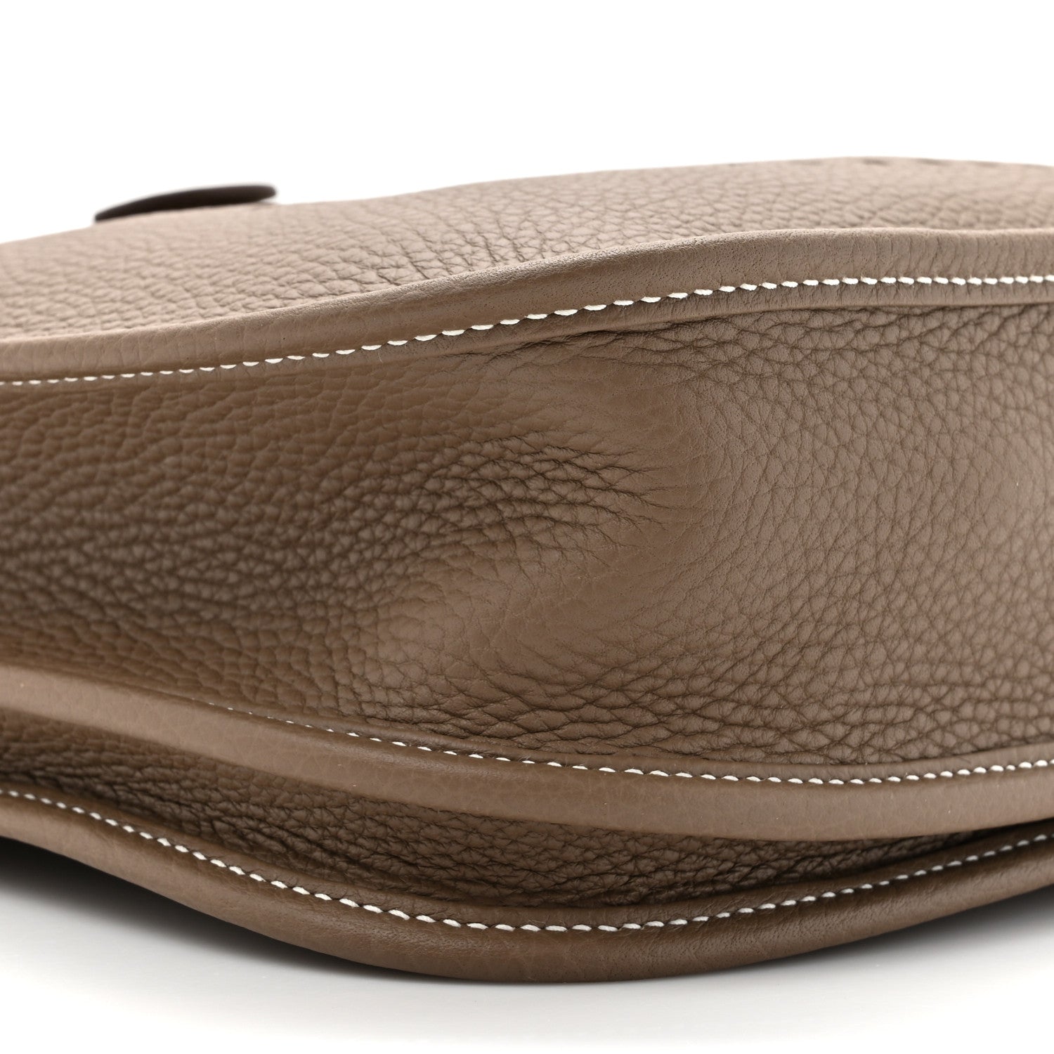 Hermes Taurillon Clemence Evelyne III PM Etoupe 10 of 11
