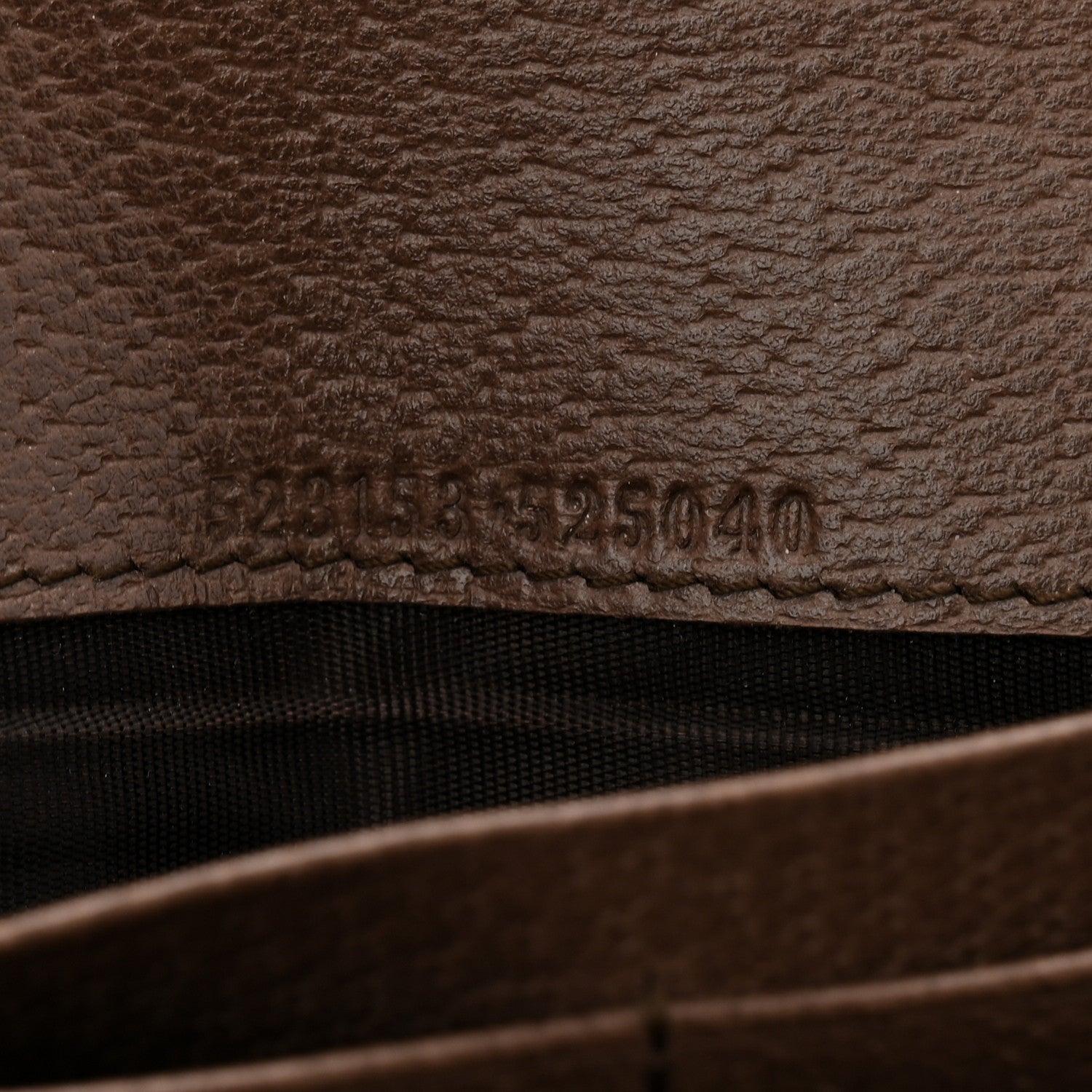 Gucci GG Supreme Monogram Web Ophidia Continental Wallet Brown 7 of 9