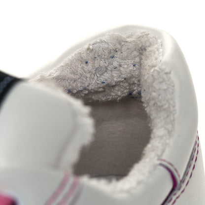 Chanel Calfskin Womens Logo Sneakers 40 White Pink 9 of 10