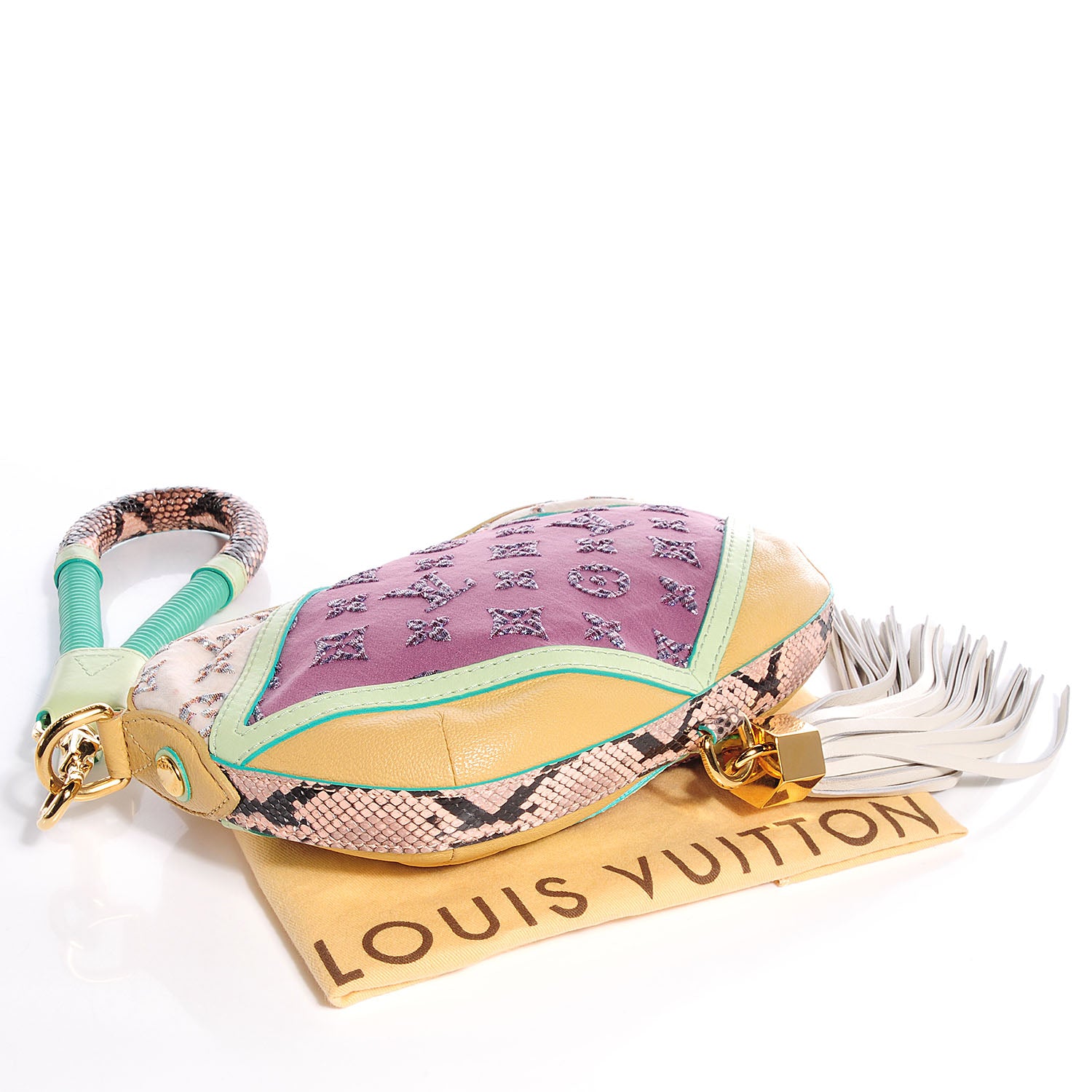 Louis Vuitton Monogram Pochette Nightbird Violet 4 of 7