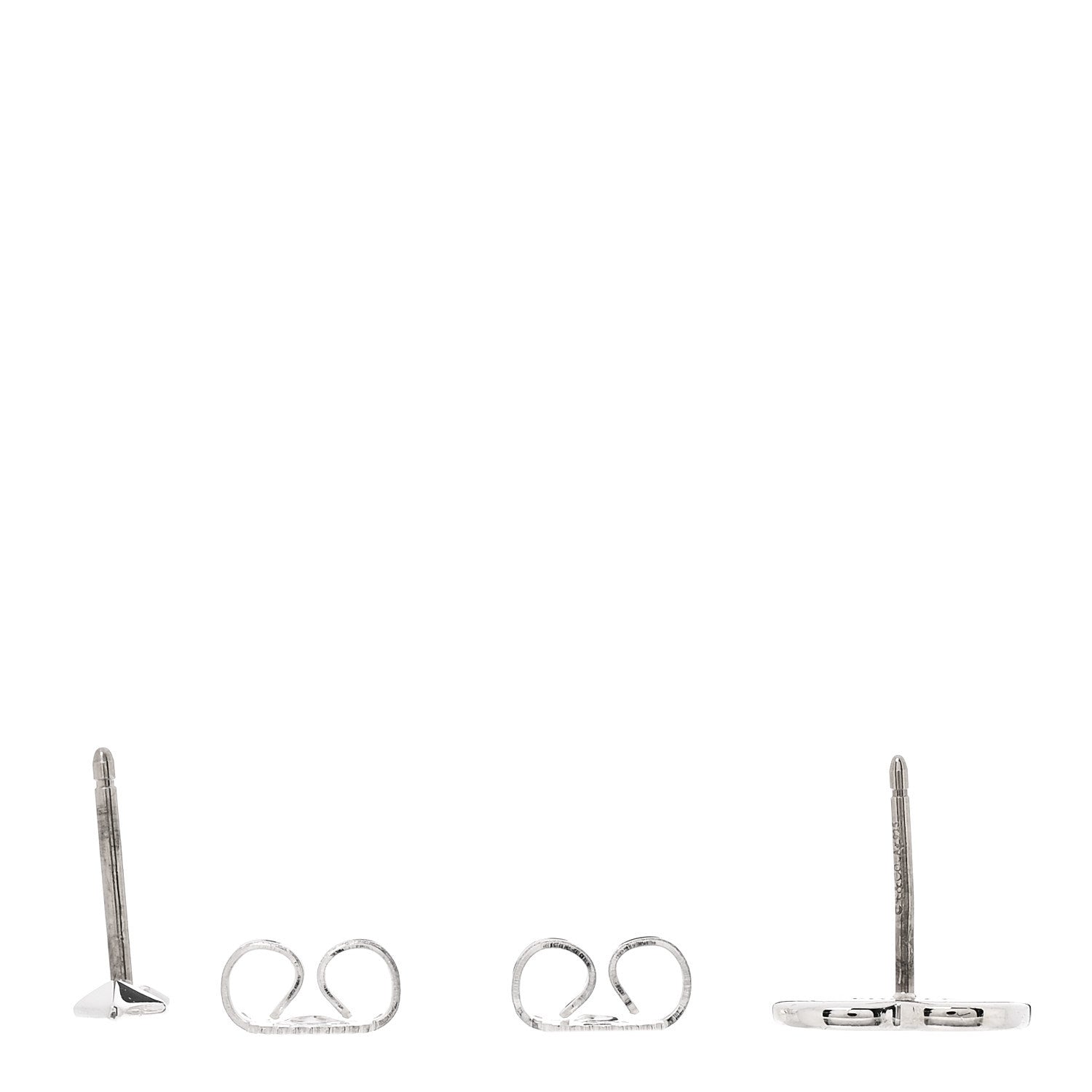 Tiffany Sterling Silver Lovestruck Heart Tag & Arrow Earrings 3 of 6