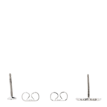 Tiffany Sterling Silver Lovestruck Heart Tag & Arrow Earrings 3 of 6