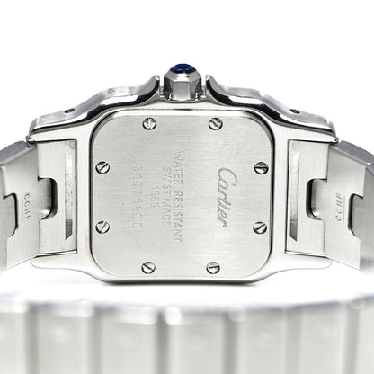 Cartier Stainless Steel 24mm Santos de Galbee Quartz Watch 5 of 8