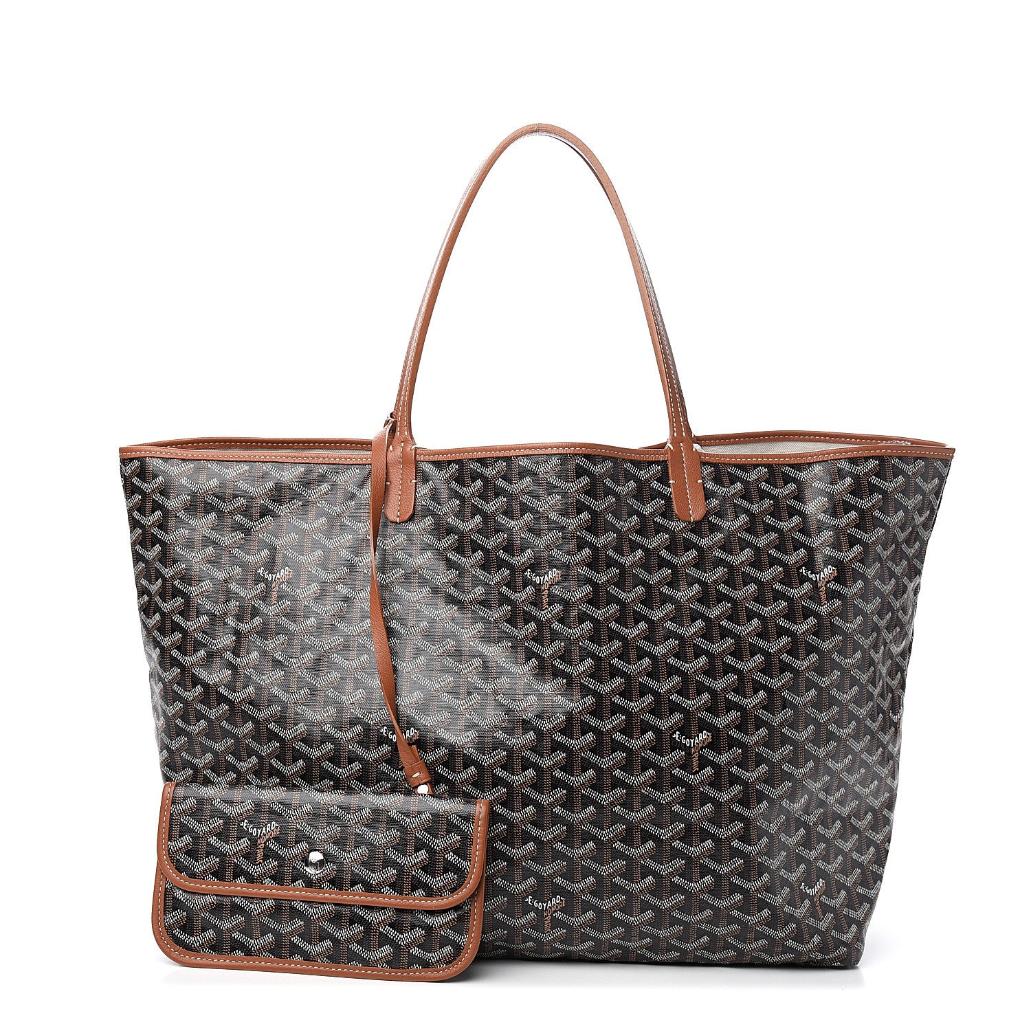 Goyard Goyardine Saint Louis GM Black Gold 1 of 11