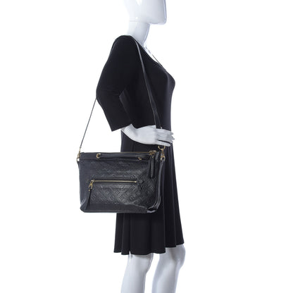 Louis Vuitton Empreinte Bastille MM Black 2 of 16