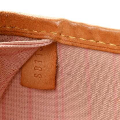 Louis Vuitton Damier Azur Neo Neverfull MM Rose Ballerine 8 of 12