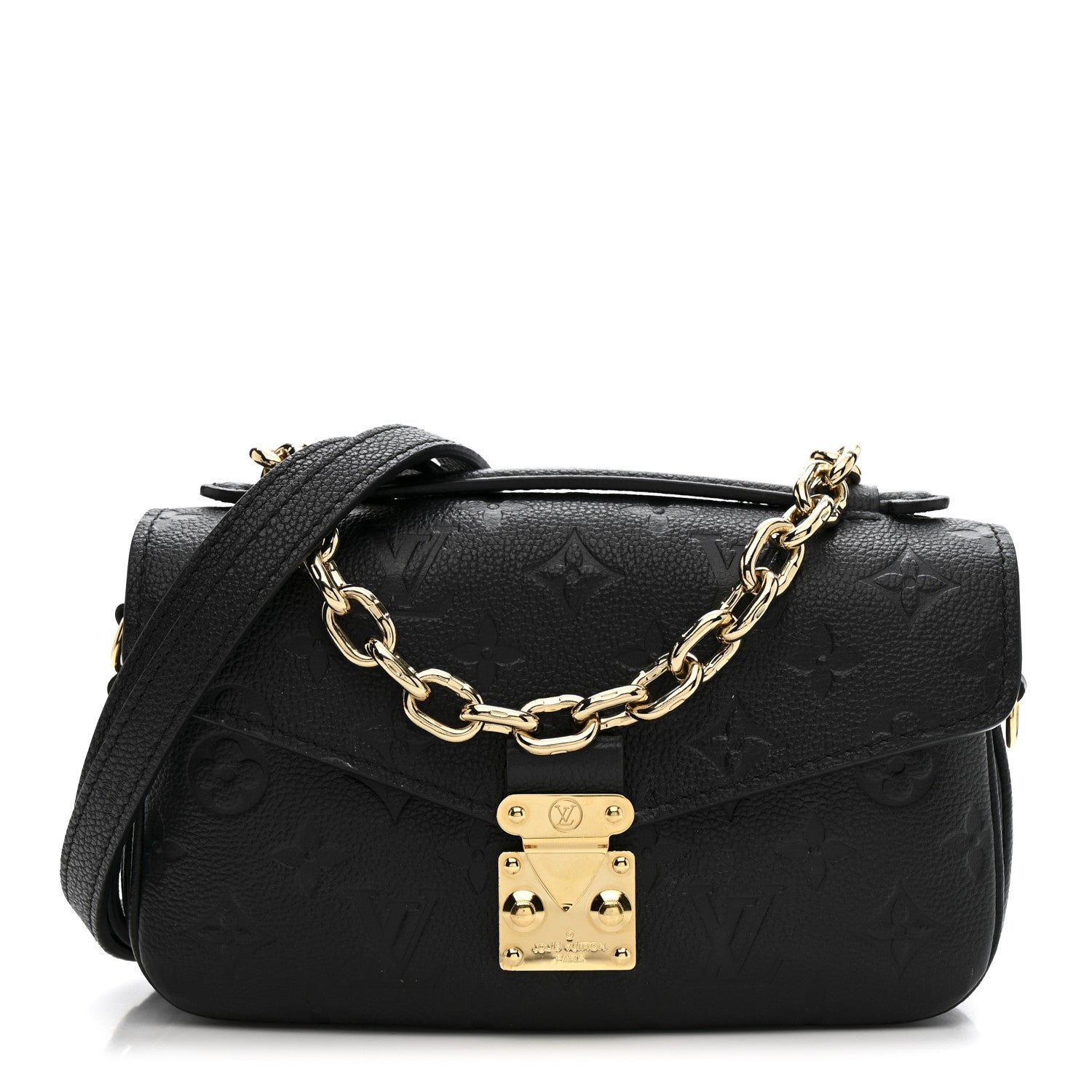 Louis Vuitton Empreinte Pochette Metis East West Black 1 of 11