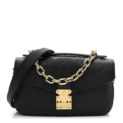 Louis Vuitton Empreinte Pochette Metis East West Black 1 of 11