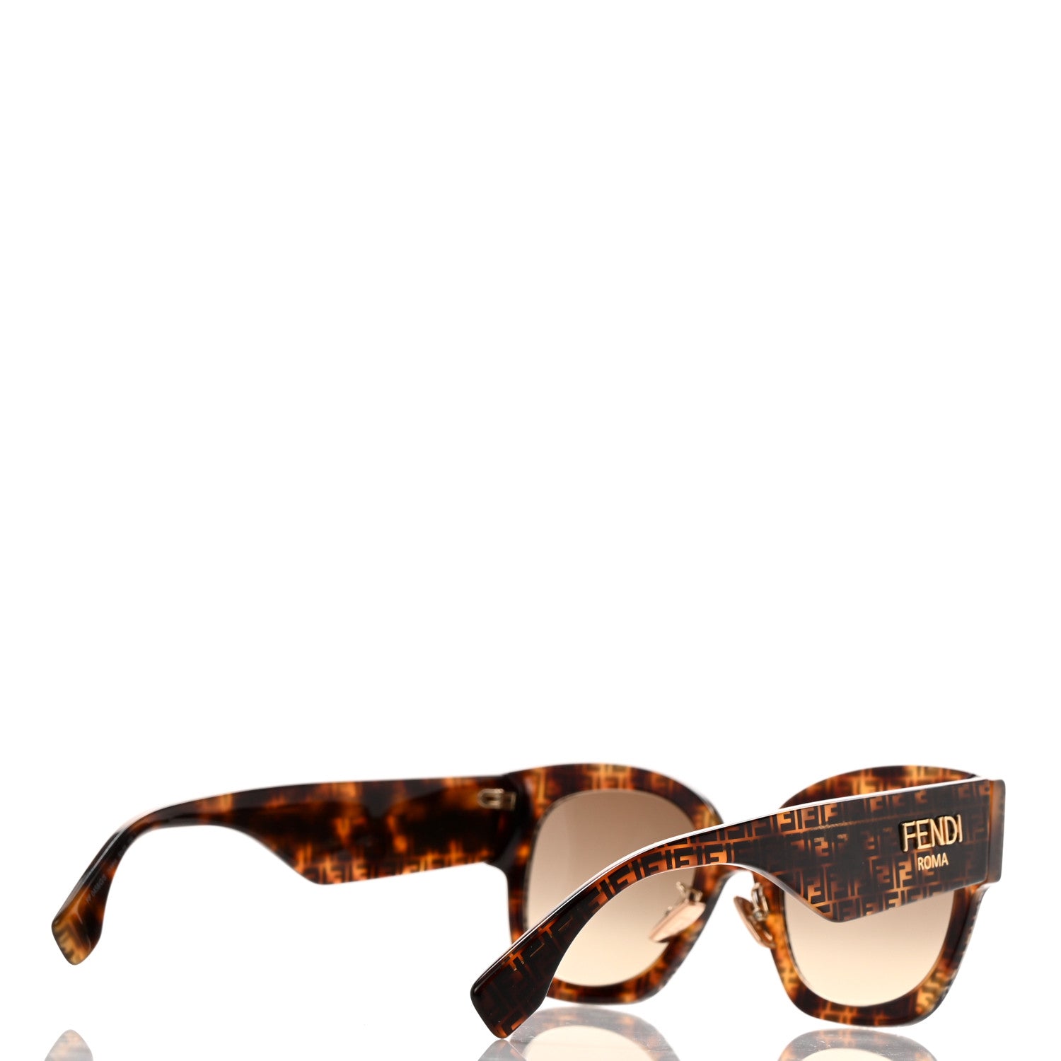 Fendi Acetate FF 53mm Sunglasses 0458/G/S Tortoise 3 of 8