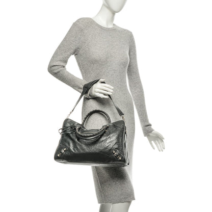 Balenciaga Agneau Giant 12 Silver Hardware City Gris Fossile 2 of 8
