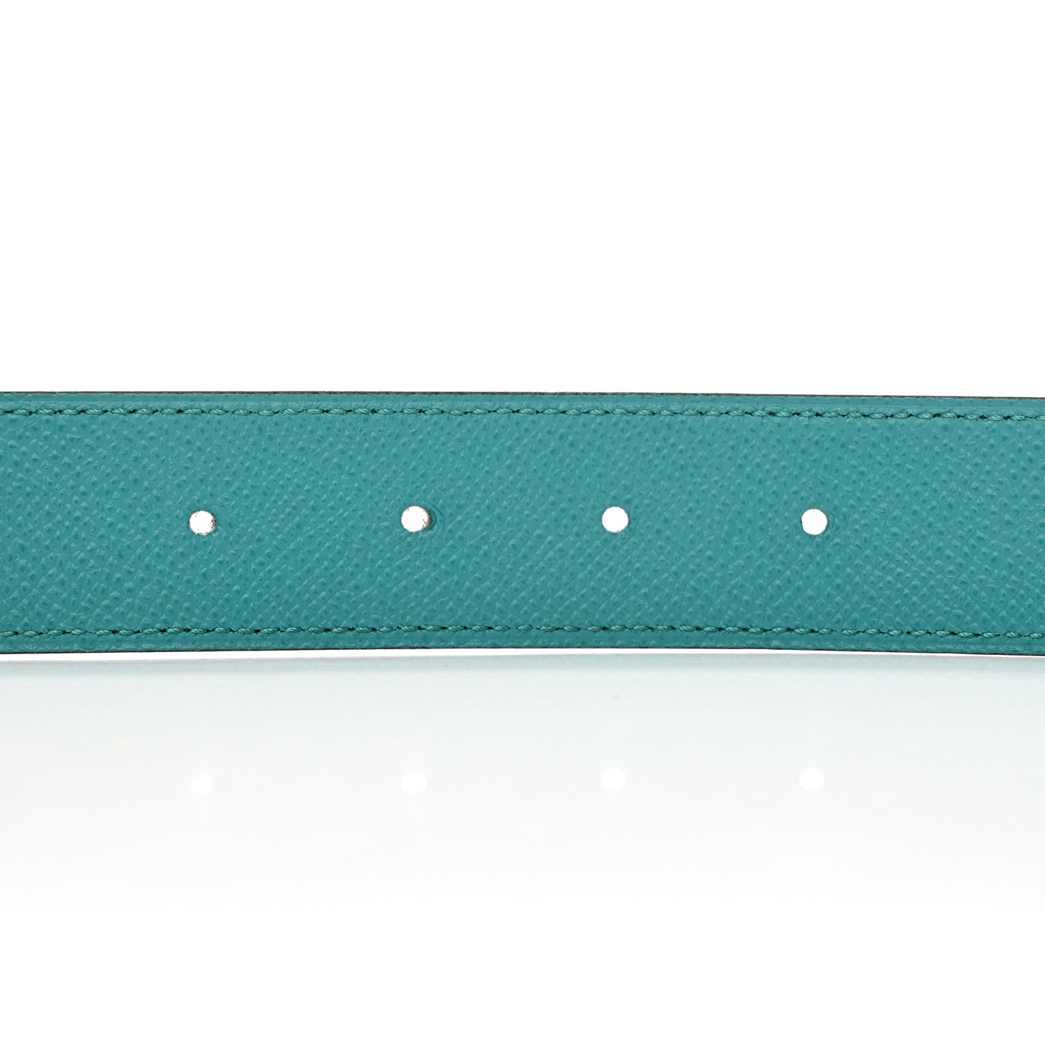 Hermes Swift Epsom 24mm Focus Belt Gold Bleu Paon 4 of 8