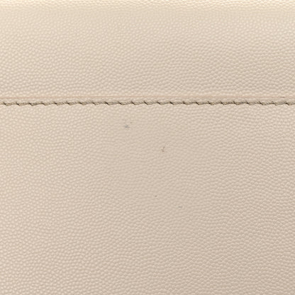 Chanel Caviar Medium Studded Deauville Tote Ivory 12 of 14