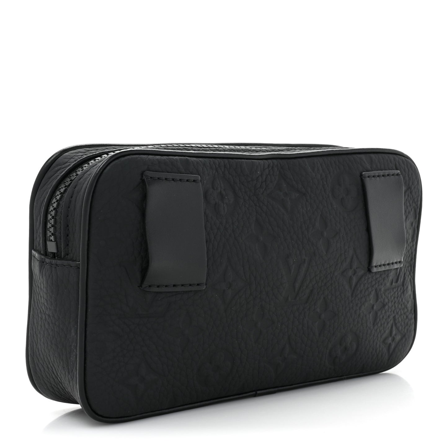 Taurillon Monogram Uniformes Solar Ray Soft Pochette Volga Belt Bag Black