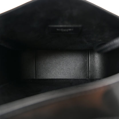 Saint Laurent Patent Small Le 5 A 7 Supple Hobo Black 6 of 11