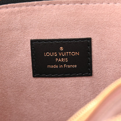 Louis Vuitton Lambskin Embossed Monogram Coussin PM Black 5 of 9