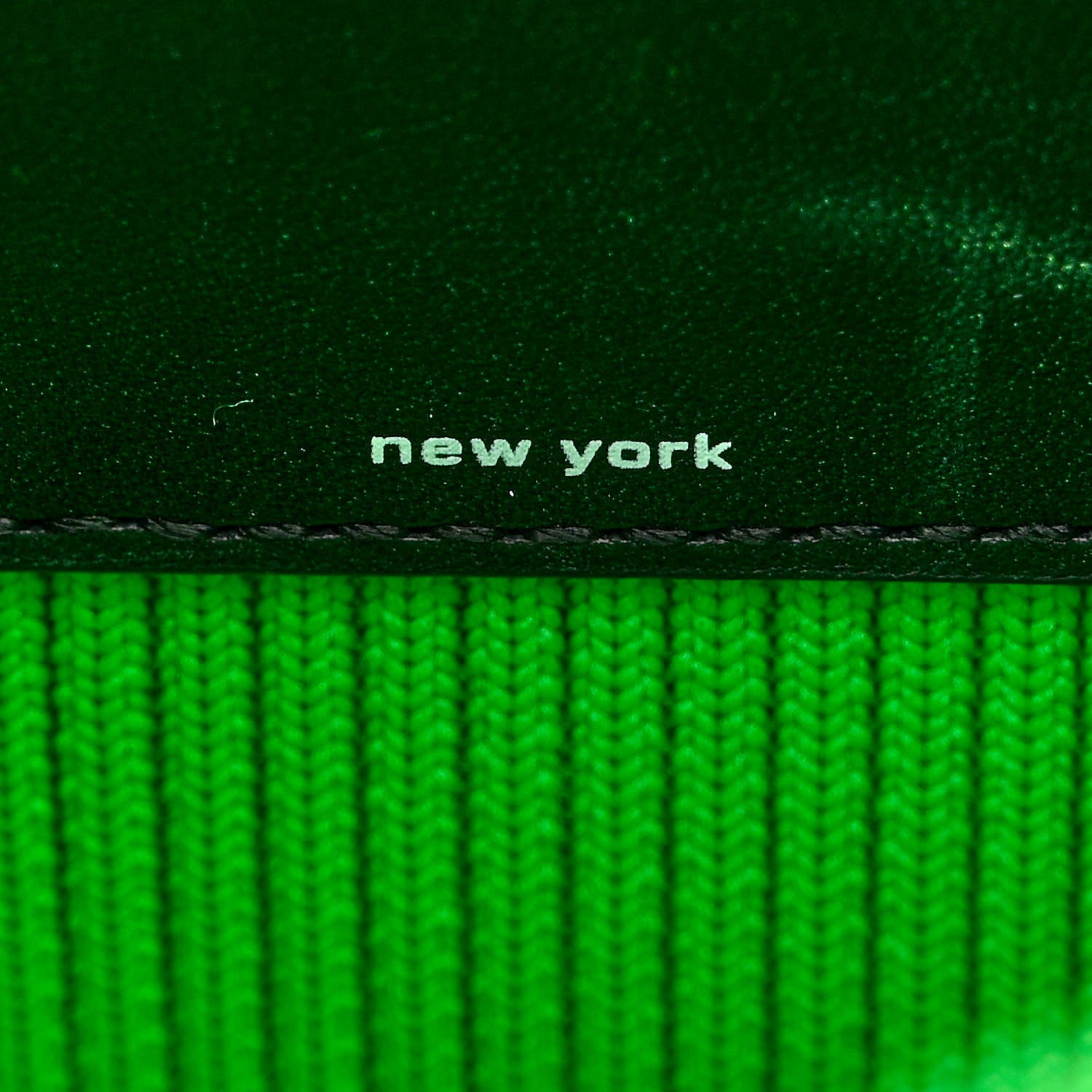 Alexander Wang Ribbed Knit Small Ryan Bag Iguana 7 of 11