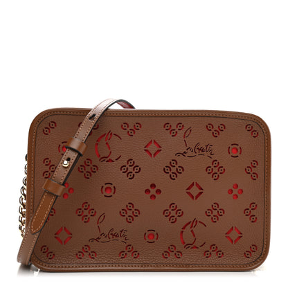 Christian Louboutin Calfskin Small Radioloubi Biscotto Loubi 1 of 12
