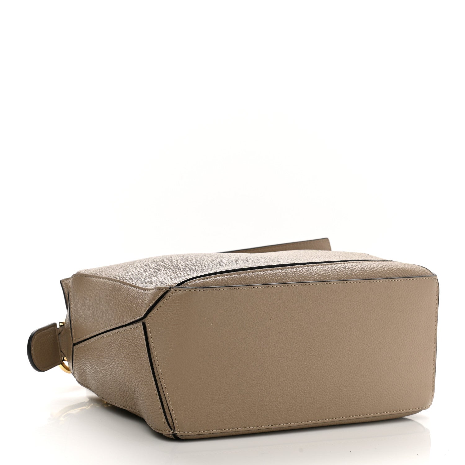 Loewe Grained Calfskin Small Puzzle Bag Sand 4 of 9
