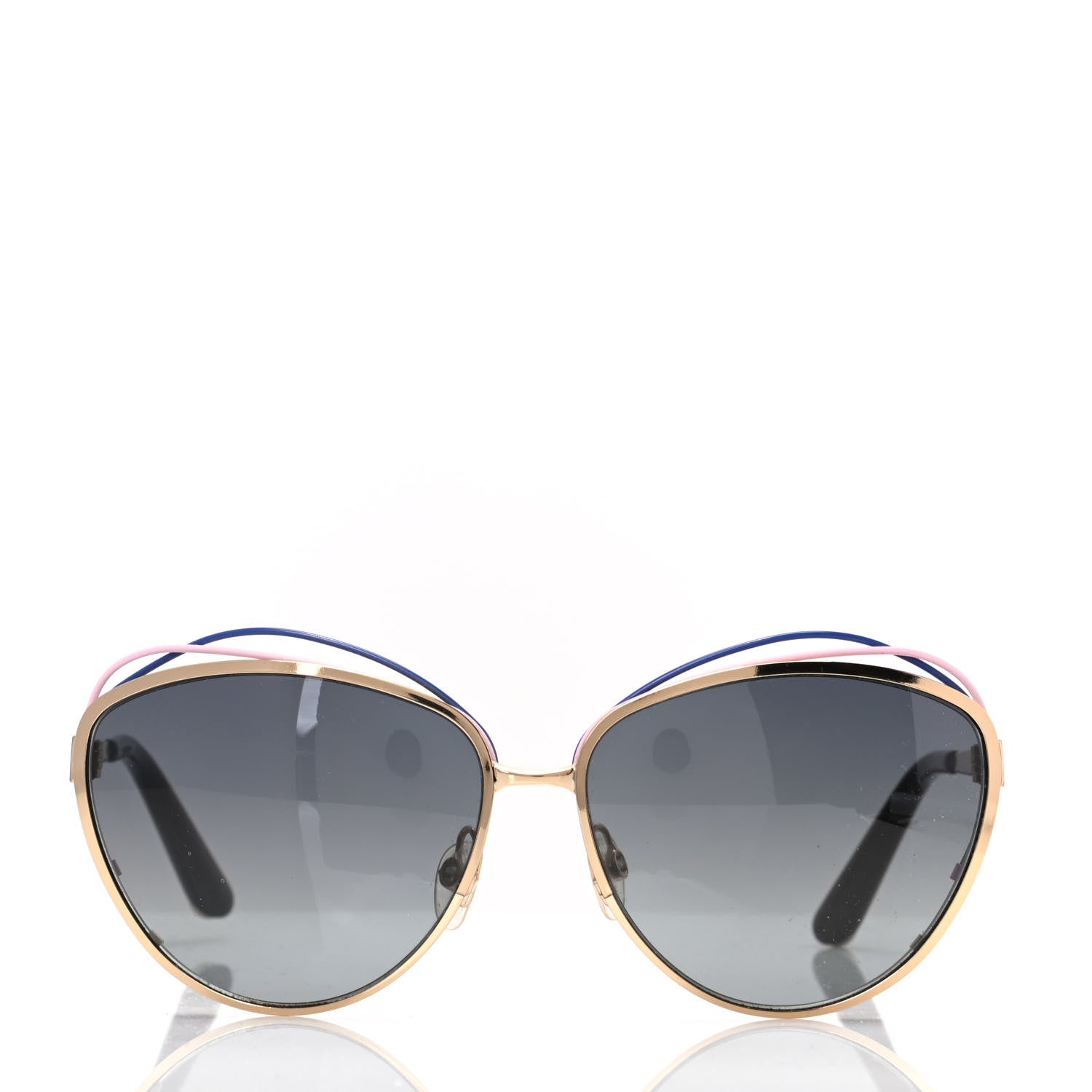 Christian Dior Metal Dior Songe Sunglasses Pink Blue 2 of 7