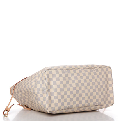 Louis Vuitton Damier Azur Neo Neverfull GM Rose Ballerine 4 of 10