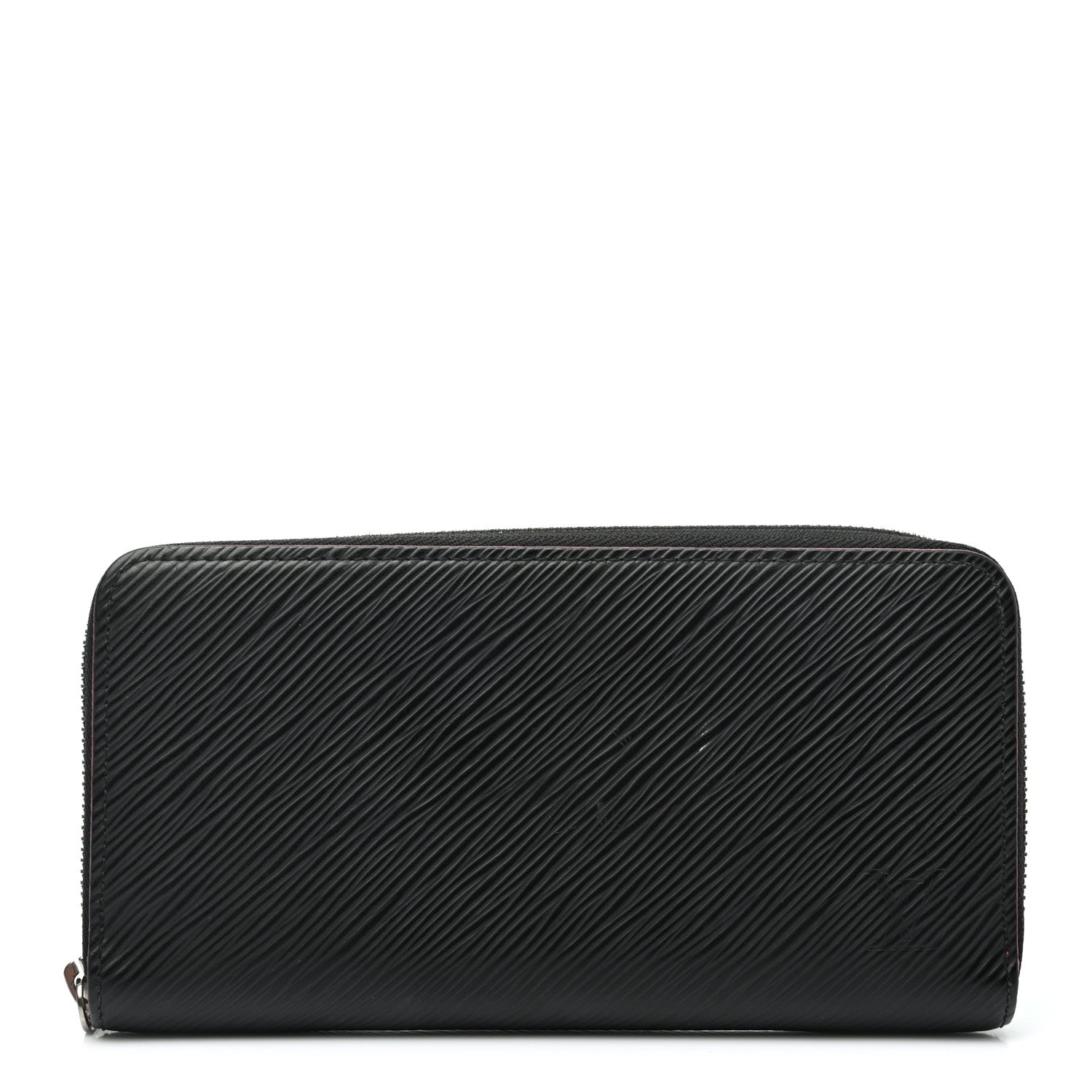 Louis Vuitton Epi Zippy Wallet Black Hot Pink 1 of 16