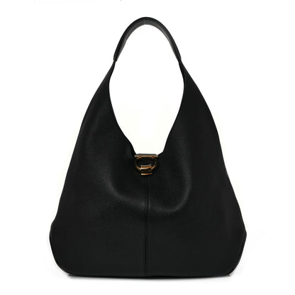 Salvatore Ferragamo Calfskin Margot Hobo Black 2 of 7