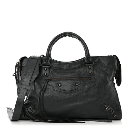Balenciaga Agneau Classic Hardware City Anthracite 1 of 12