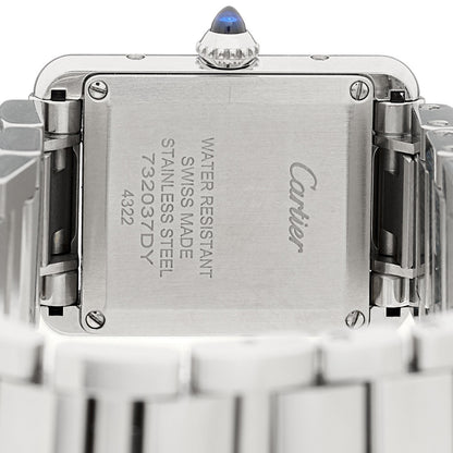 Cartier Stainless Steel 22mm Tank Must Quartz Watch 4 of 5