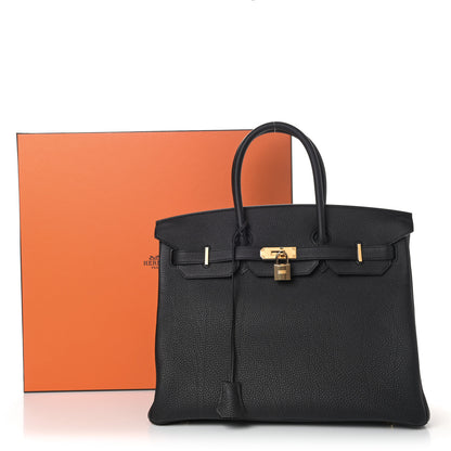 Hermes Togo Birkin 35 Black 10 of 10