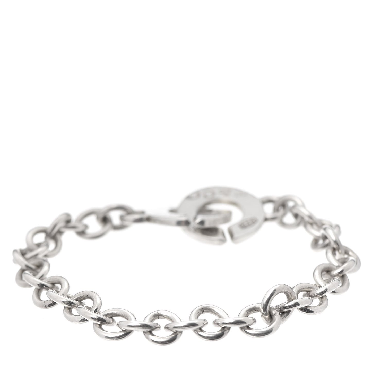 Sterling Silver 1837 Circle Clasp Bracelet