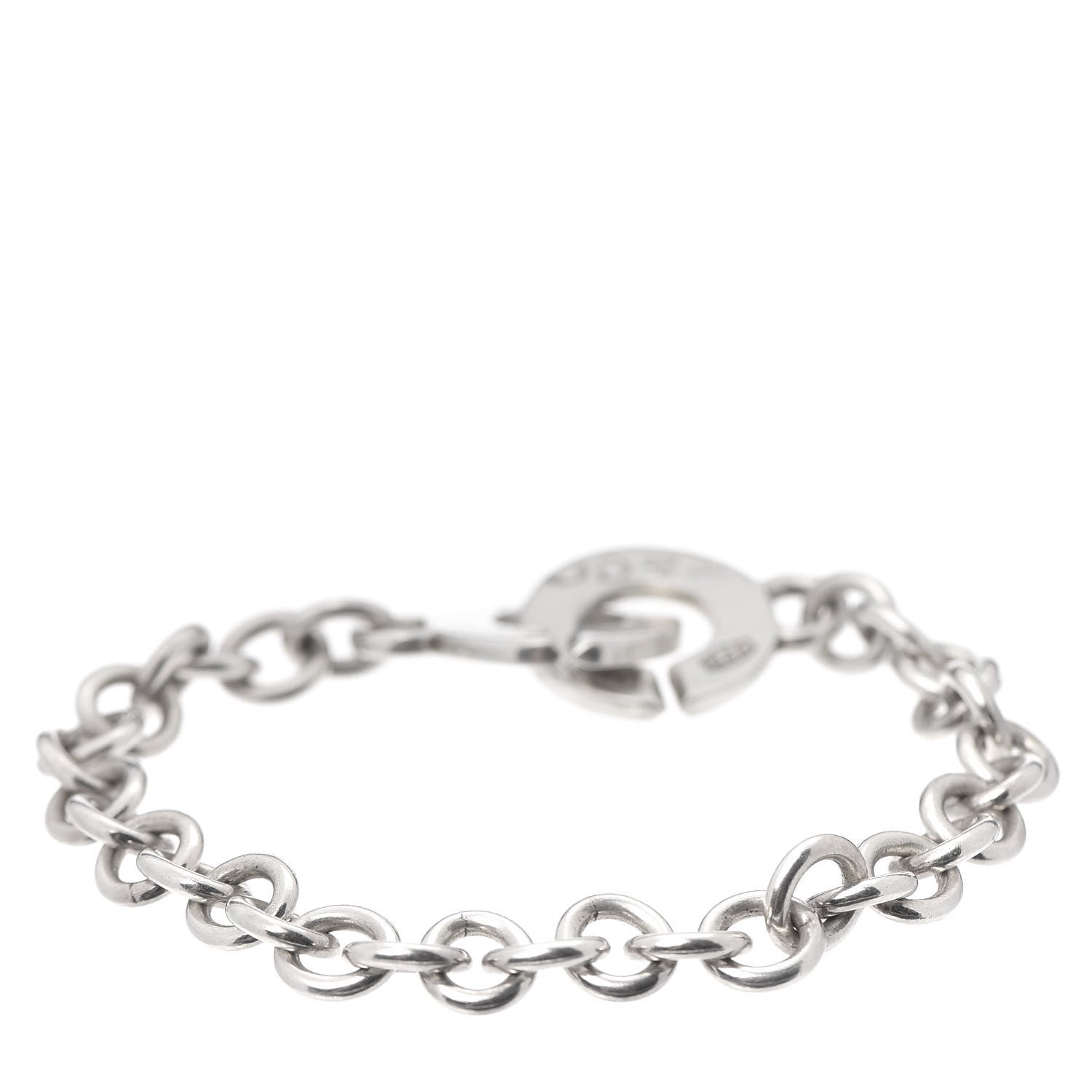 Tiffany Sterling Silver 1837 Circle Clasp Bracelet 3 of 4