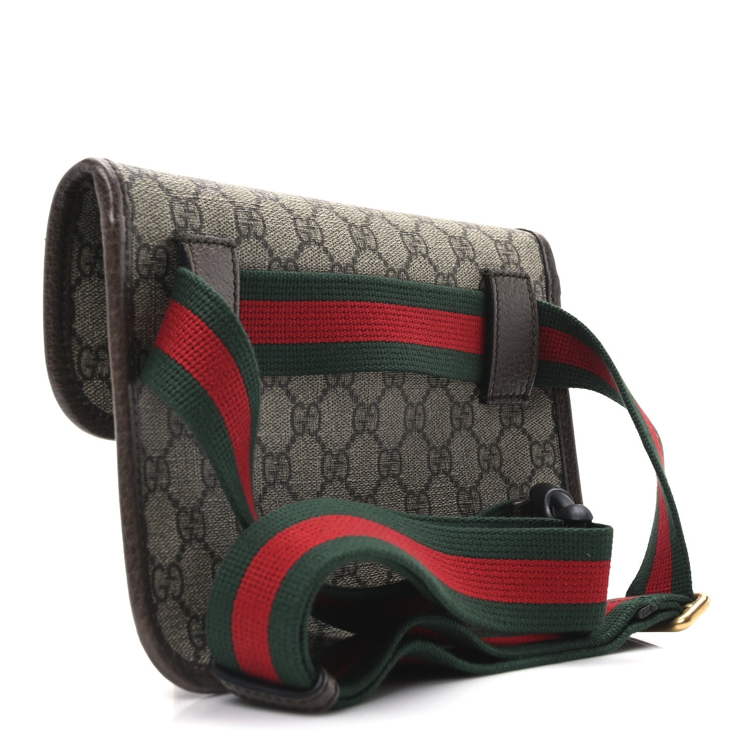 Gucci GG Supreme Monogram Neo Vintage Web Belt Bag Brown 3 of 11