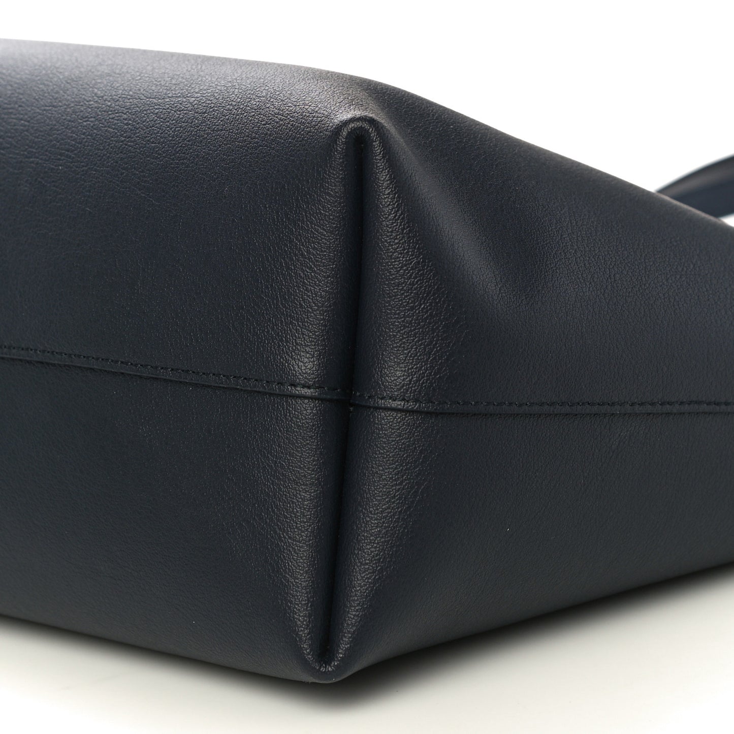 Calfskin Large Shopping Tote Navy