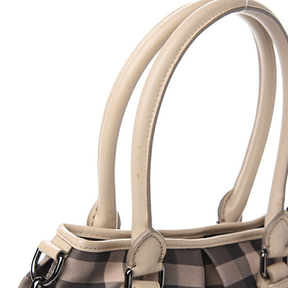 Burberry Smoked Check Small Northfield Tote Trench 11 of 12