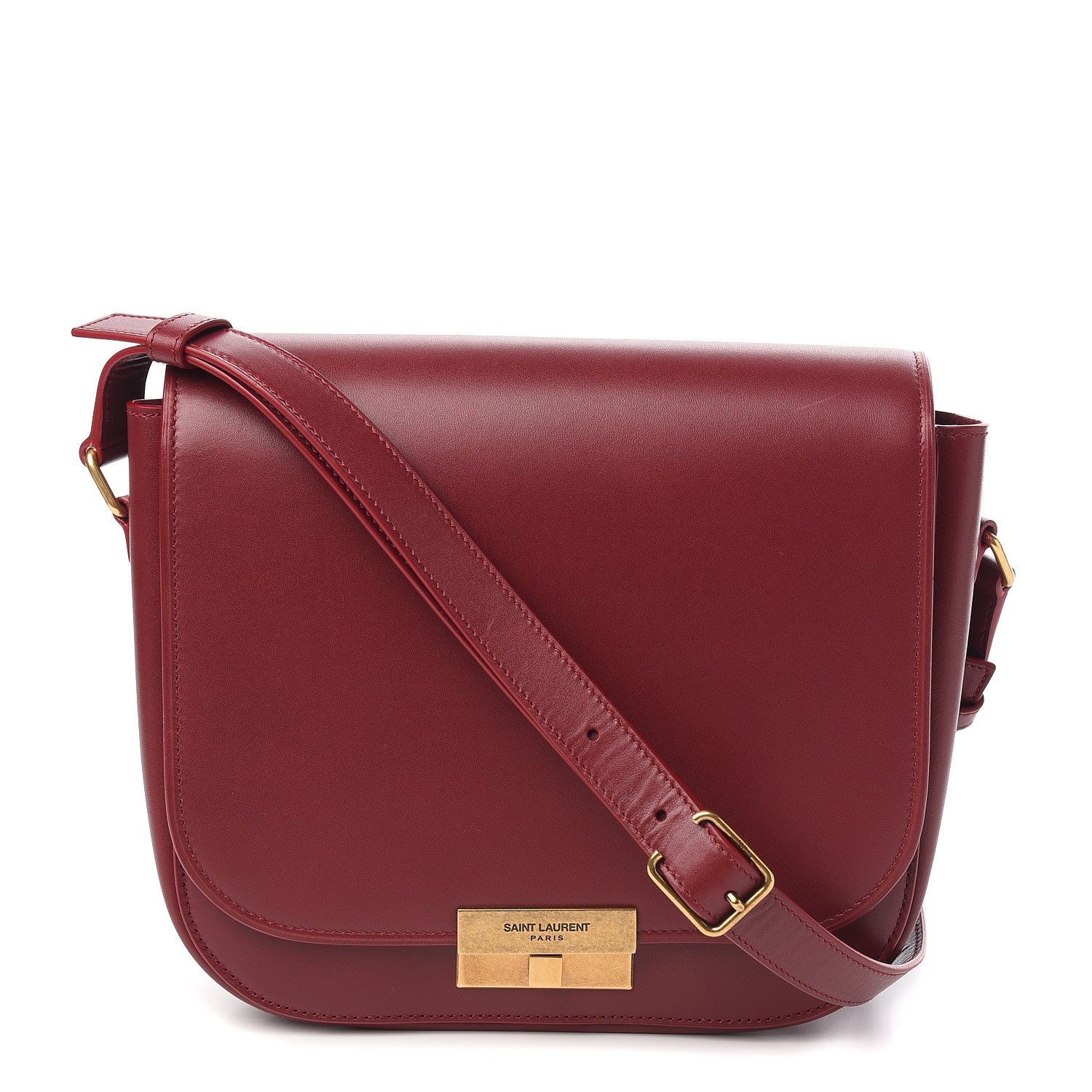 Saint Laurent Calfskin Betty Messenger Red 1 of 10