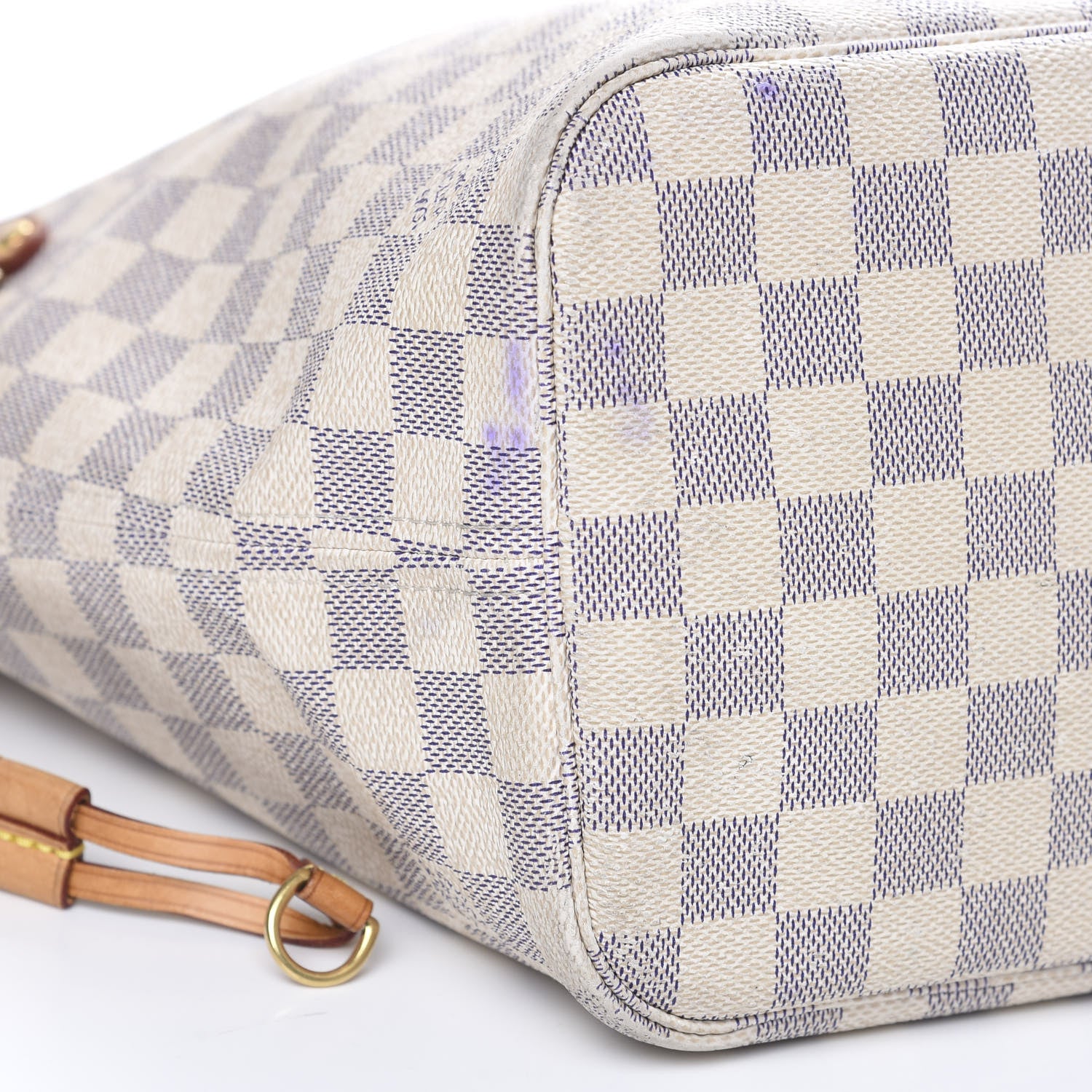 Louis Vuitton Damier Azur Neverfull MM 8 of 18