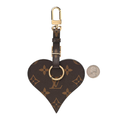 Louis Vuitton Epi Monogram Game On Heart Bag Charm Key Holder Red 2 of 4