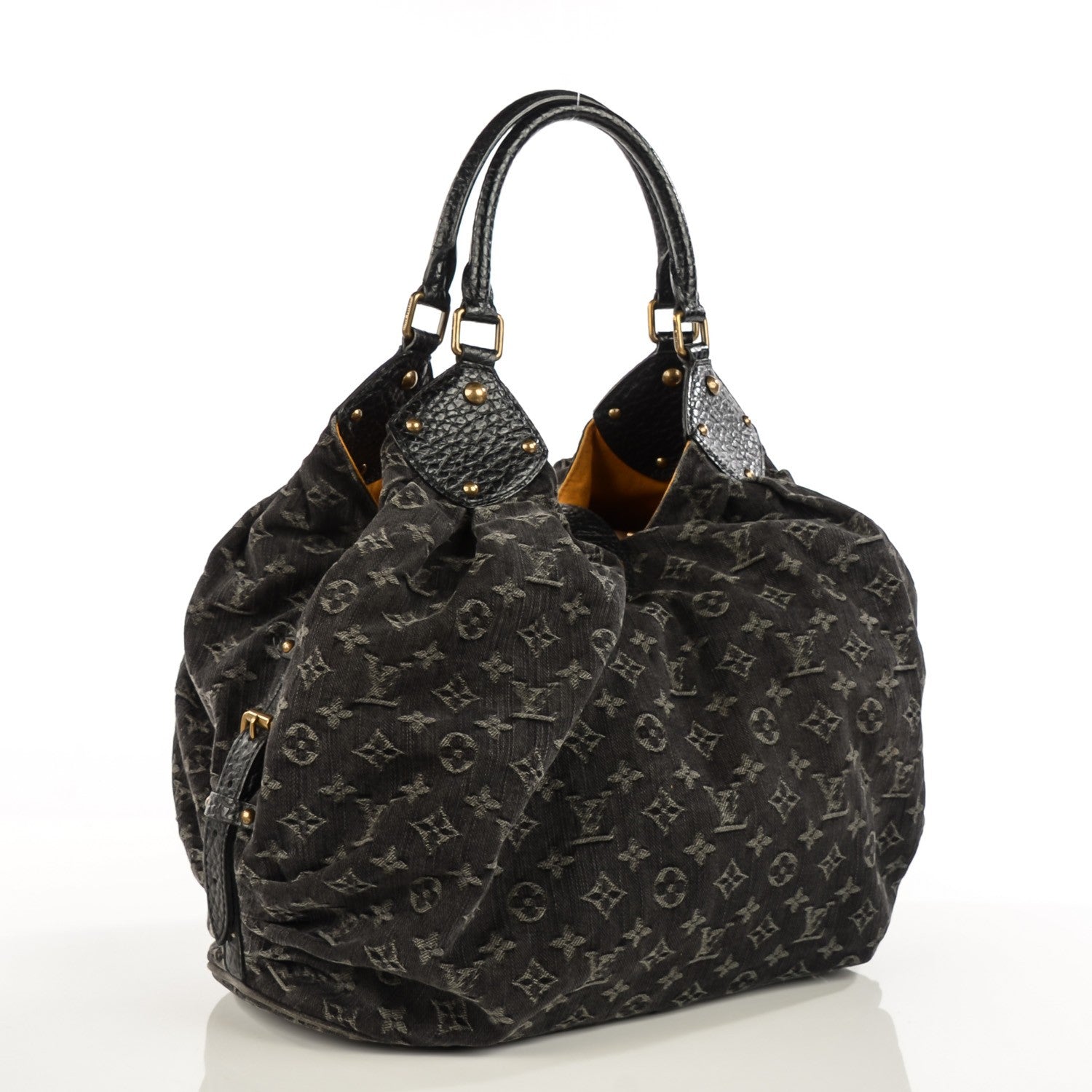 Louis Vuitton Denim Mahina XL Black 3 of 7