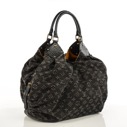 Louis Vuitton Denim Mahina XL Black 3 of 7