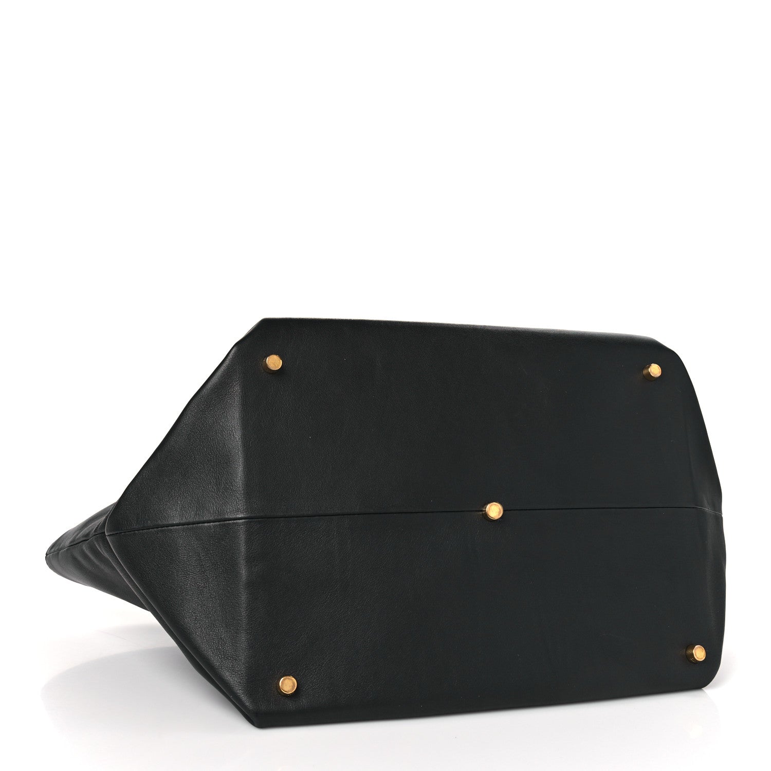 Khaite Smooth Calfskin Medium Amelia East West Tote Black 4 of 8