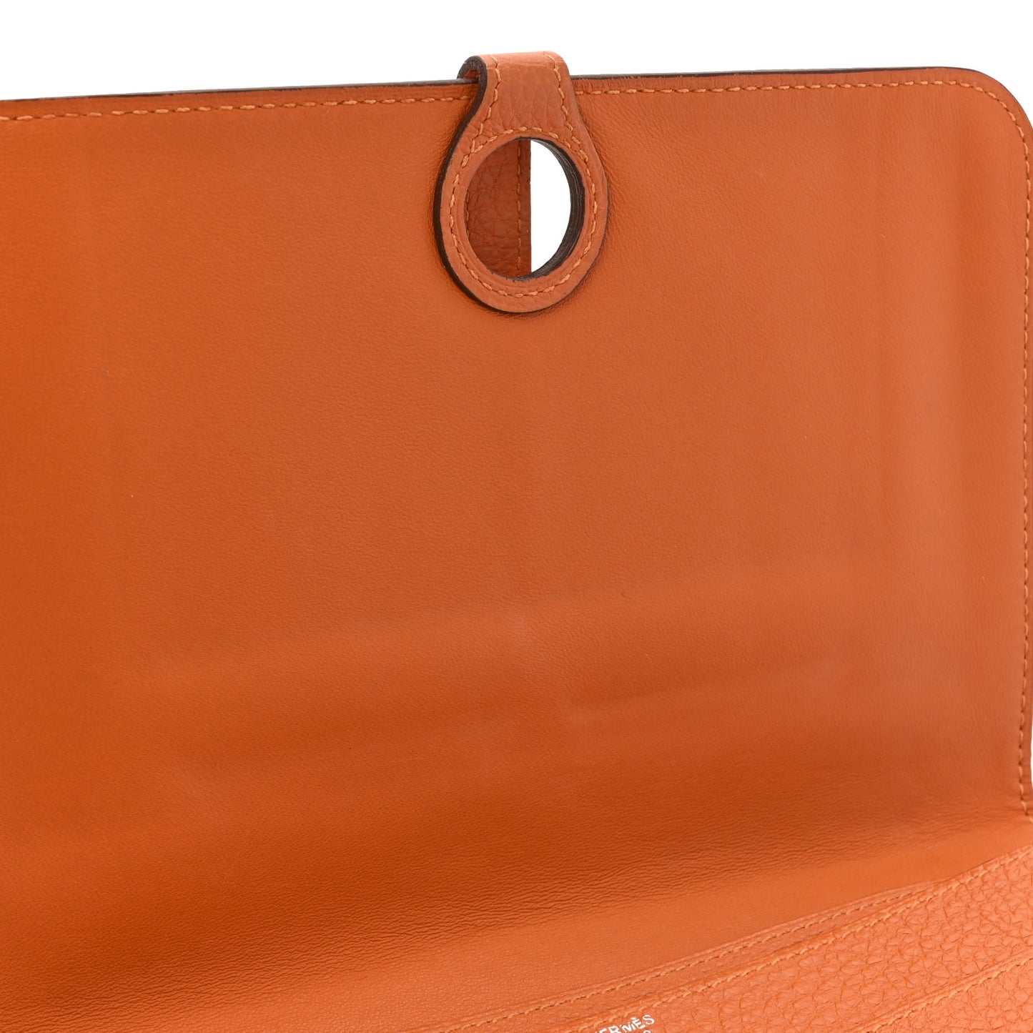 Togo Dogon Duo Wallet Orange