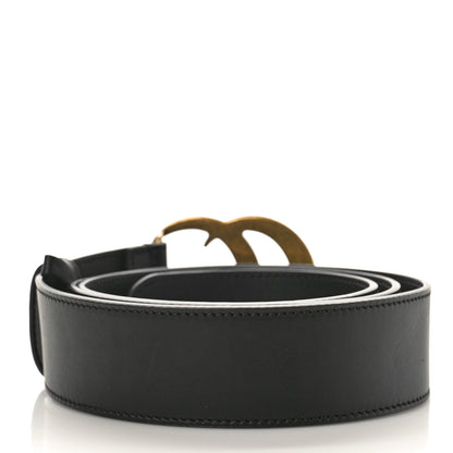Gucci Calfskin Double G 40mm Belt 100 40 Black 2 of 5