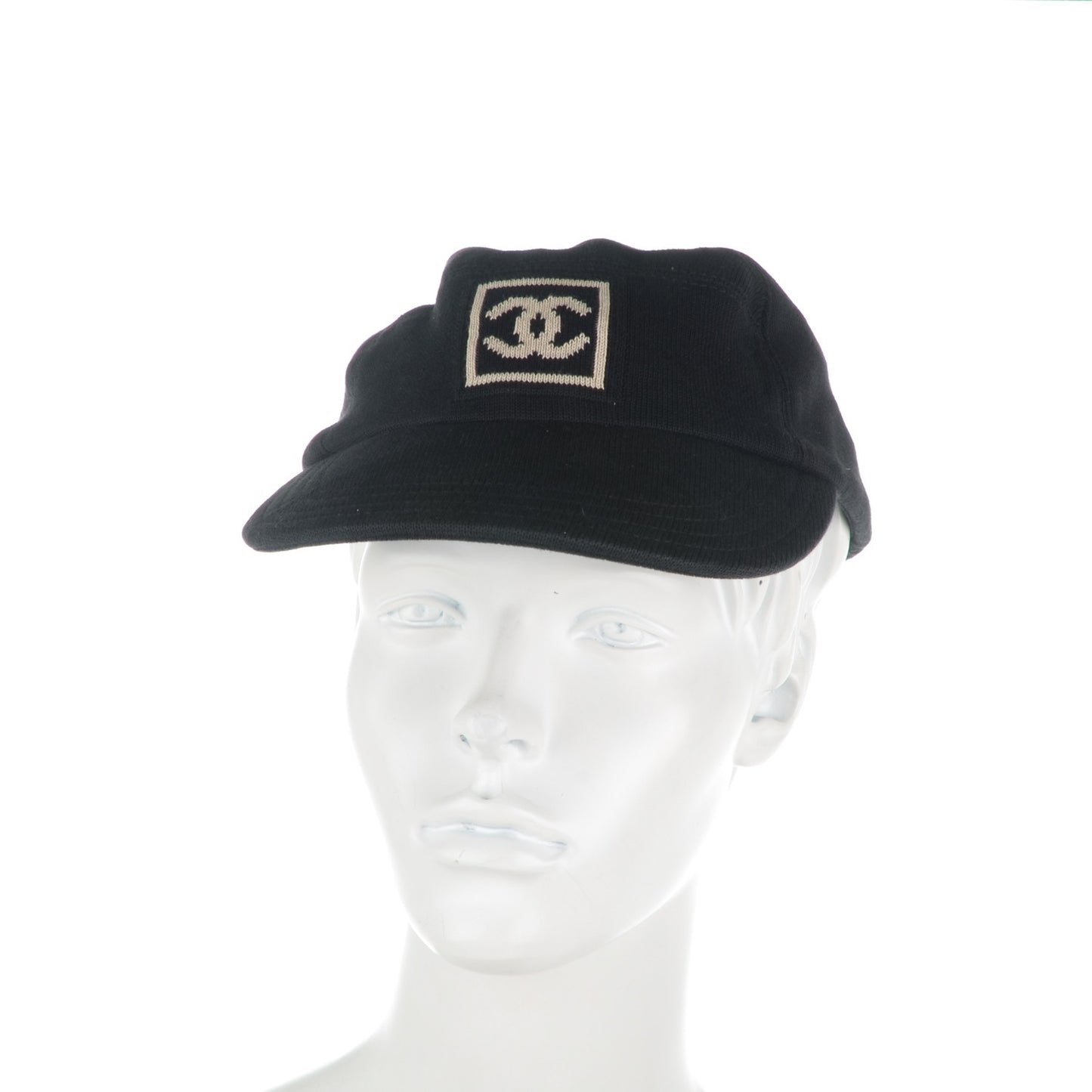 Cotton CC Cap Hat M Black