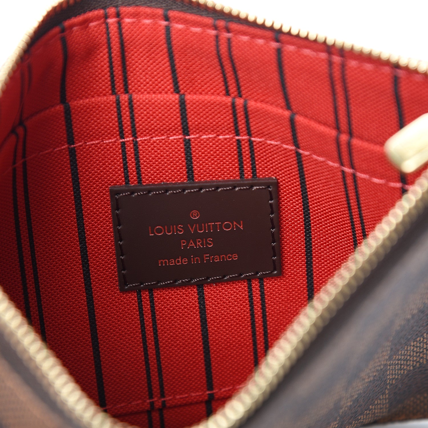 Louis Vuitton Damier Ebene Neverfull PM Pochette 6 of 6