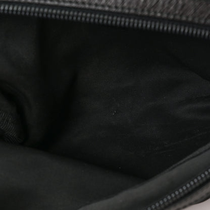 Prada Tessuto Nylon Saffiano Pouch Black 5 of 6
